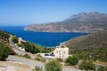 Coast landscapes between Kardamili and Dyros Dirou towns at Mesinian Bay