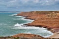 The coast line of Kalbarri National Park, Western Australia Royalty Free Stock Photo