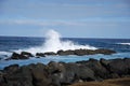 Coast Line in the Old Town of San Juan, Puerto Rico Royalty Free Stock Photo