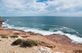 Coast Line at Red Bluff Royalty Free Stock Photo