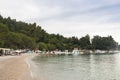 The coast of Lovran, Croatia Royalty Free Stock Photo