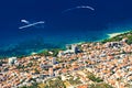 The coast of Makarska
