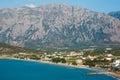Coast near Agios Nikolaos on Crete, Greece Royalty Free Stock Photo
