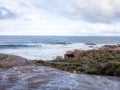 Coast near Cape Leeuwin Lighthouse Royalty Free Stock Photo