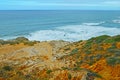 The coast near Cavaleiro on the Rota Vicentina route in Portugal