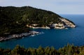 The coast near Vieste, Puglia, Italy