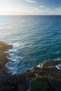 Coast in north Devon. Near the town of Ilfracombe Royalty Free Stock Photo