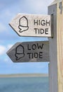 Coast Path Sign Royalty Free Stock Photo