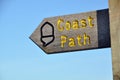 Coast Path sign Royalty Free Stock Photo