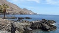 Coast of Pisagua, Huara, Tamarugal, Chile Royalty Free Stock Photo
