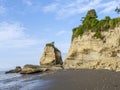 Coast at playa de sua in atacamas,