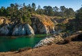 The coast at Point Lobos in California Royalty Free Stock Photo