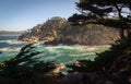 The coast at Point Lobos in California Royalty Free Stock Photo