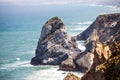 Coast of Portugal, Cape Cabo da Roca ÃÂ³- the westernmost point of Europe. Picturesque rocks.