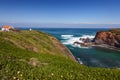 Coast portugal . hut fisherman