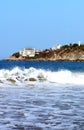 Coast in Puerto Escondido Royalty Free Stock Photo