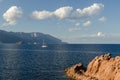 Coast with red rock, Arbatax