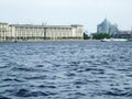 Coast of the river Neva Saint Peterburg