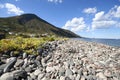 Coast of Salina, Italy Royalty Free Stock Photo