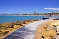 Coast in Salou, Costa Daurada, Spain Royalty Free Stock Photo