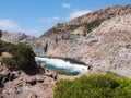 Coast, san pietro, sardinia, italy Royalty Free Stock Photo