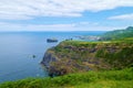 Coast of Sao Miguel island, Azores, Portugal Royalty Free Stock Photo