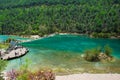 Blue moon Valley; Baishui River landscape and Jade Dragon Snow Mountain; Lijiang; Yunnan; China Royalty Free Stock Photo