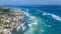 Coast and Sea San Andres Colombia Aerial View Landscape Royalty Free Stock Photo