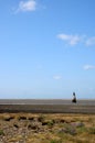 Coast shoreline, Lune estuary, Abbey lighthouse