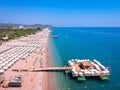 Coast of the Turkish Riviera with amazing beach, Tekirova