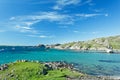 Coast turquoise water hebrides Scotland
