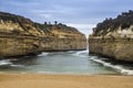 Coast of Twelve Apostles , Australia Royalty Free Stock Photo