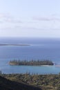 The coast view from ile des pins