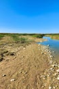 The coast of Vilsandi Island. Rocky shores. Preserved nature. Estonian nature park nature