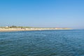 Coast of Waddensea island Texel, Netherlands Royalty Free Stock Photo