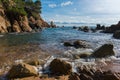 Coasta Brava coastline during winter