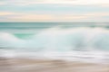 Coastal abstract crashing waves Royalty Free Stock Photo