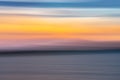 Coastal background image of sunset colors Royalty Free Stock Photo