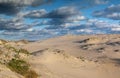 Coastal Background Sand, Dunes Oregon Inlet NC Royalty Free Stock Photo