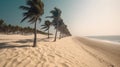 Coastal bliss: sun, sand, and sky