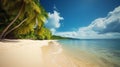 Coastal bliss: sun, sand, and sky