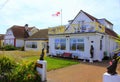 Coastal bungalows Kent United Kingdom