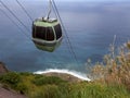 Coastal cablecar Madeira, Portugal