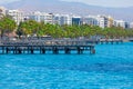 Coastal city of Limassol from Cyprus Royalty Free Stock Photo