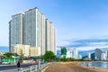 The coastal city of Nha Trang in the morning