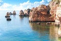 Coastal cliffs (Ponta da Piedade), Lagos, Portugal