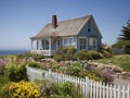 Coastal Cottage Royalty Free Stock Photo