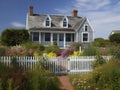 Coastal Cottage Royalty Free Stock Photo