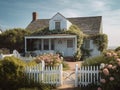 Coastal Cottage Royalty Free Stock Photo