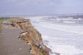 Coastal Erosion, East Yorkshire Coast. England Royalty Free Stock Photo